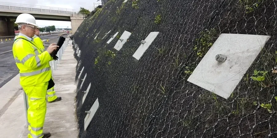Illustrative image of Slope stabilization design in London