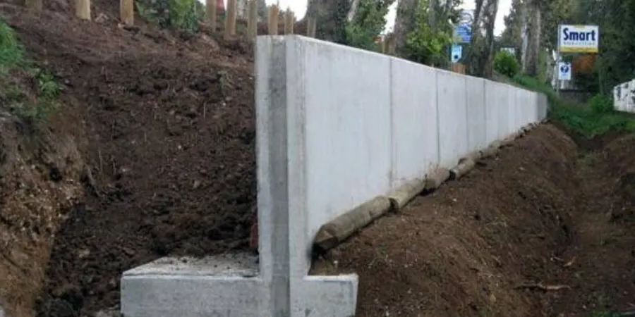 Illustrative image of Retaining wall design in London
